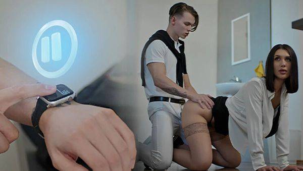 Teacher Freeze Fucked by Student - Time Stop Creampie Sex with Jadilica - veryfreeporn.com - Britain - Japan on poweredporn.com