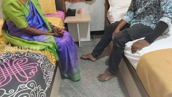 Indian Step Mom Blowjob and Doggy Style with Teen Son in Front of Step Dad - Homemade HD - veryfreeporn.com - India on poweredporn.com