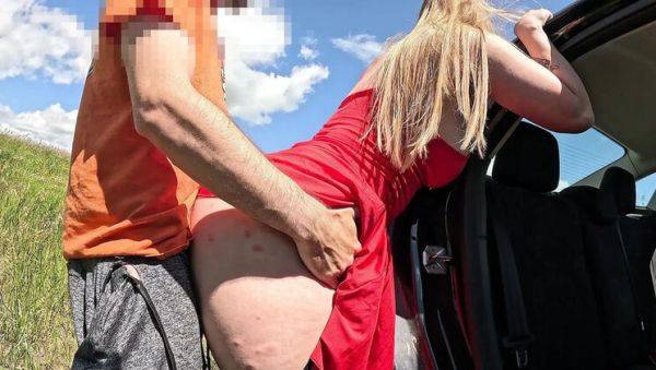 Step Sis Nerdy Nympho Pays For Car Ride With Pussy Creampie Outdoor Public Sex - veryfreeporn.com - Britain - Canada on poweredporn.com