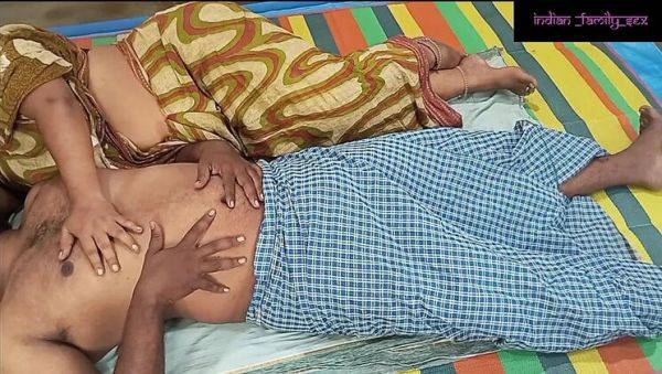 Indian Step Mom Relieves Son's Stress With Big Natural Tits - porntry.com - India on poweredporn.com