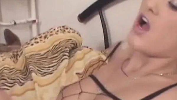 Slender French Blonde Gabriella Takes BBC in Hardcore Anal - porntry.com - Britain - France on poweredporn.com