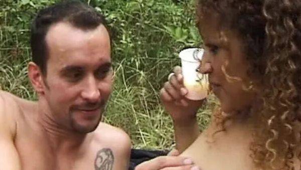 Fantastic French amateur Alycia Lopez outdoor anal and blowjob hardcore - veryfreeporn.com - France on poweredporn.com