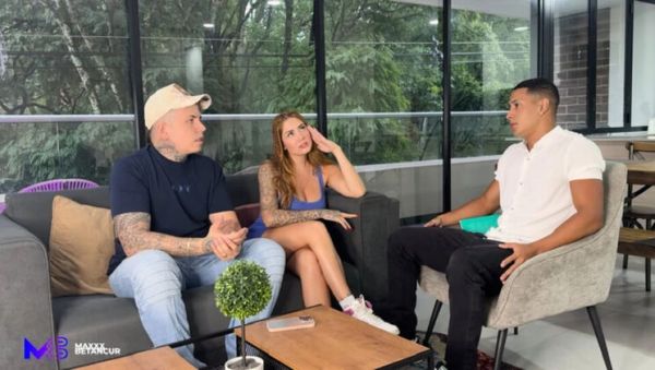 Sexy Colombian Couple Threesome with Horny Therapist Monique Fuentes - Big Tits, Big Ass, Rough Sex - veryfreeporn.com - Spain - Colombia on poweredporn.com