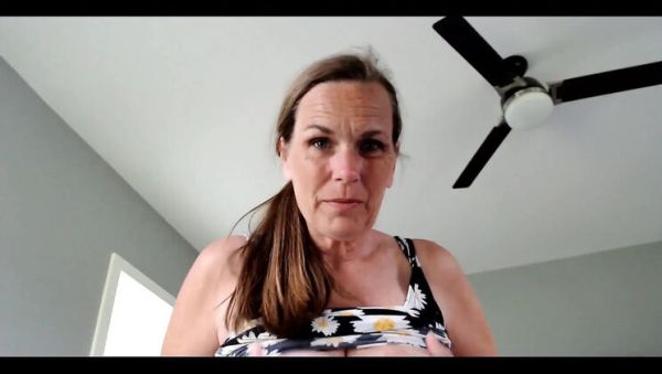 Best Friend's Girl Sneaks In For You - KimitheMilfMommy Shows Saggy Tits Dangling In Your Face - porntry.com - Britain on poweredporn.com