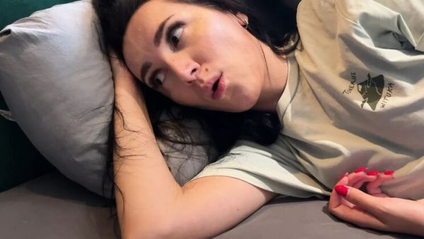 Eva Keks Stepmom Roleplay: Secret Bed Sharing with Stepson Doggystyle & Blowjob - veryfreeporn.com - Russia - Germany on poweredporn.com