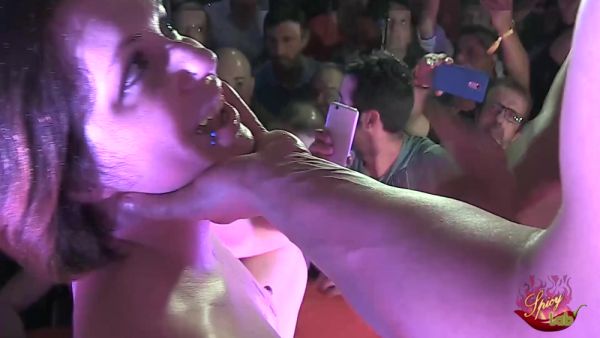 Carla Kinky - Orgia Party On A Public Stage - upornia.com on poweredporn.com