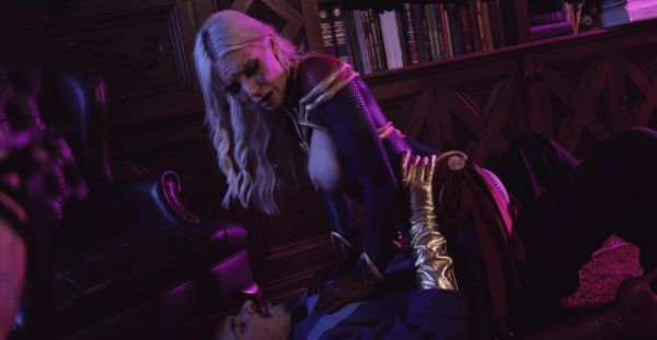 Kenzie Taylor and Ryan Driller make cowgirl love in a spicy parody - alphaporno.com on poweredporn.com