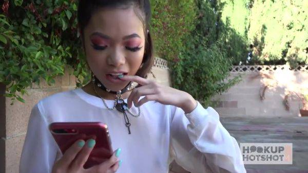 Tiny Slut Vina Sky Gets Wrecked So Hard & Savage! - hotmovs.com on poweredporn.com