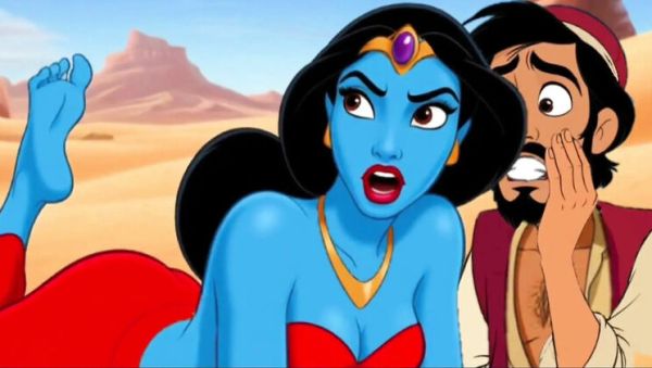 Aladdin Cartoon Porn: Horny Genie Fulfills Dirty Desires in Sexy Anime Fantasy - veryfreeporn.com - Britain on poweredporn.com