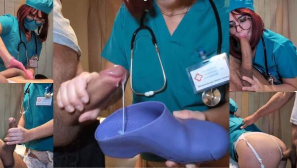 Hot Italian Doctor Fucks Horny Patient - Nurse Sex in Hospital Uniform - porntry.com - Italy on poweredporn.com