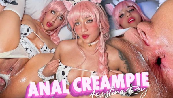 Agustina Rey's Tight Asshole Takes Anal Creampie - Latina Teen Cosplay - porntry.com - Ecuador on poweredporn.com