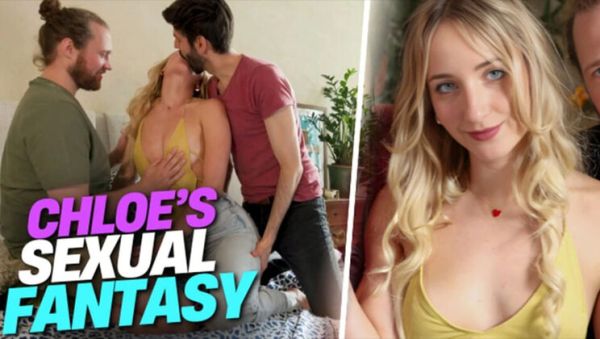 Chloe Chevalier Double Penetration Fantasy - Hot Blonde German Amateur Fucked Hard by 2 Guys - veryfreeporn.com - Britain - Germany on poweredporn.com