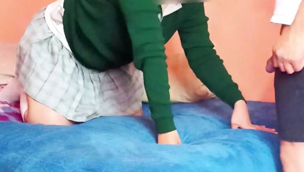 Innocent Schoolgirl Aline Begs To Keep Uniform On During Steamy Step-Sibling Session - Teen Stockings & Big Ass Doggy - xxxfiles.com - Mexico - India - Japan on poweredporn.com