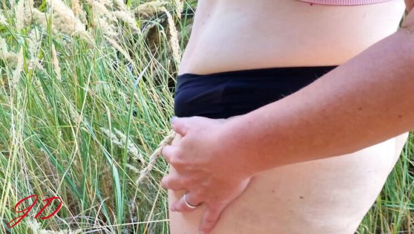 JuicyDream Horny Wife Fingering Pussy Close-Up in Forest Outdoor 4K - xxxfiles.com - Germany on poweredporn.com