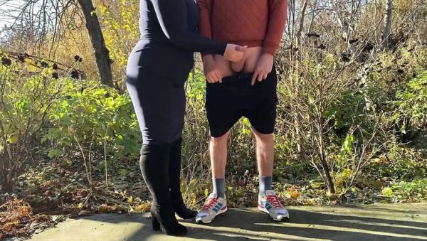 Obedient Stepson Cums for Ukrainian Step Mom Outdoor - veryfreeporn.com - Ukraine on poweredporn.com