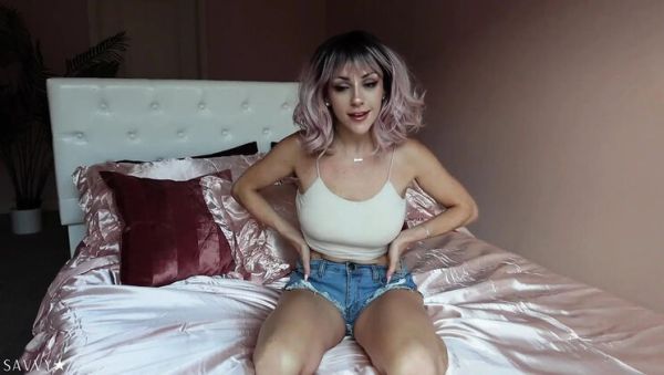 SavvyStar Worships Huge Cock - Teen Big Natural Tits POV Dildo Play - porntry.com - Britain on poweredporn.com