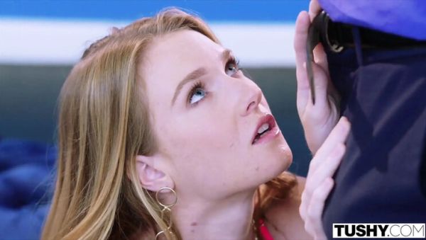 Blonde Teen Ashley Lane Gets Her Ass Fucked by Mick Blue in Tushy Threesome - xxxfiles.com - Britain on poweredporn.com