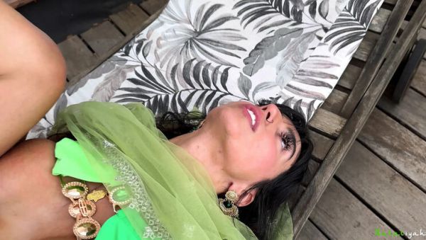 Pakistani Housewife Aaliyah Yasin Cheating on Husband with Yeri Blue - Big Tits Blowjob Outdoor Poolside Fuck - veryfreeporn.com - Pakistan on poweredporn.com
