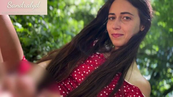 Latina Femdom Ballbusting in Forest - No Mercy CBT Torture on Dick & Balls - porntry.com - France - Spain on poweredporn.com