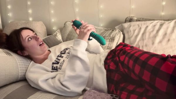 Step Sister Nadia Foxx Fingering and Vibrator Solo Masturbation Orgasm - porntry.com - Britain on poweredporn.com