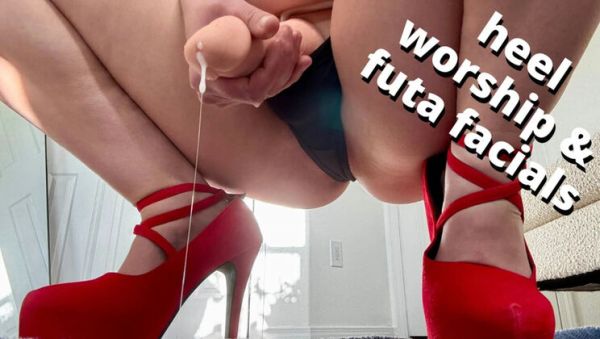 Futa Domme Heel Worship & Facial Cumshots Compilation - Veggiebabyy Full HD Video - porntry.com - Britain on poweredporn.com