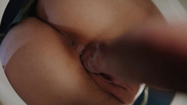 Leana Lovings Nerdy Glasses Girl Wrecked by Huge Monster Cock in Toilet BDSM Bondage - veryfreeporn.com - Britain on poweredporn.com