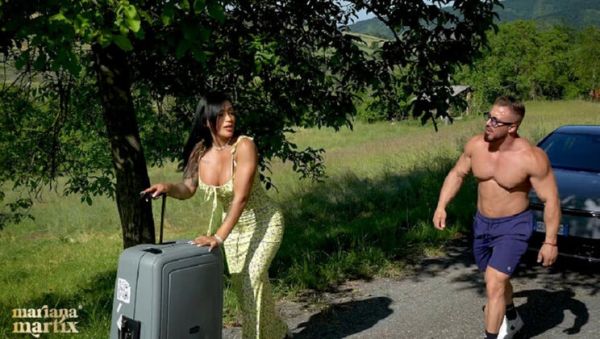 Big Ass Latina Mariana Martix Fucked Hard by Muscular Italian Man Outdoor - veryfreeporn.com - Spain - Italy - Colombia on poweredporn.com