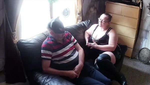 Part 1: Domina Satana Sissifies Slave Andrew in Kinky Femdom Interview - Mature BBW BDSM - porntry.com - Britain on poweredporn.com