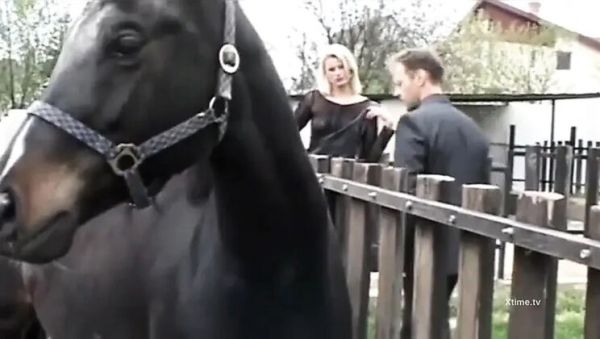 Blonde Gets Double Penetration by Two Big Cocks Outdoor - xxxfiles.com - Britain on poweredporn.com