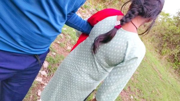 Young Indian Desi College Girl Fucked Hard by Boyfriend in Jungle - Hindi Village Sex - porntry.com - India on poweredporn.com