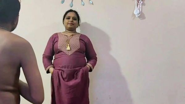 Desi Wife Hardcore Fucking Teen Boy - Blowjob & Cumshot in Hindi - Real Homemade Indian Aunty - xxxfiles.com - India on poweredporn.com