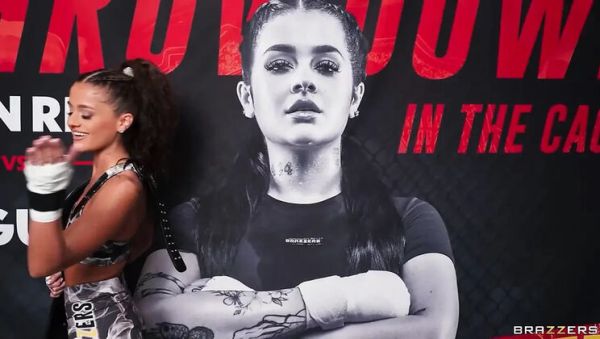 Ryan Reid Blowbang Cage Fuck with Nick Strokes and Hollywood Cash - veryfreeporn.com - Britain on poweredporn.com