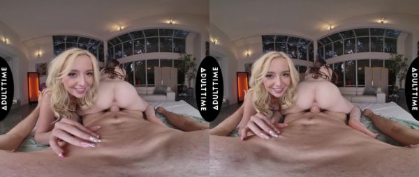 Blonde beauty Lexi Lore gets fucked by two cocks in vr - alphaporno.com on poweredporn.com