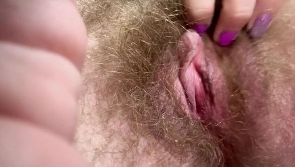 Cute Amateur Blonde Smoking Cigar and Showing Hairy Bush Close Up - porntry.com on poweredporn.com