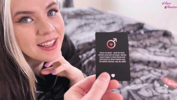 German Teen Anja Amelia Kinky Game Surprise Creampie Ending - porntry.com - Germany on poweredporn.com