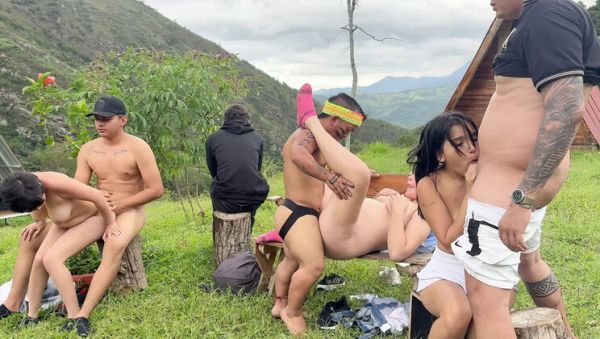 Young Latinos Fuck Indian Dwarf Outdoor to Escape Enchanted Lands - Hardcore Anal Sex with Big Tits Latina Teens - xxxfiles.com - Venezuela - Spain - India - Colombia on poweredporn.com