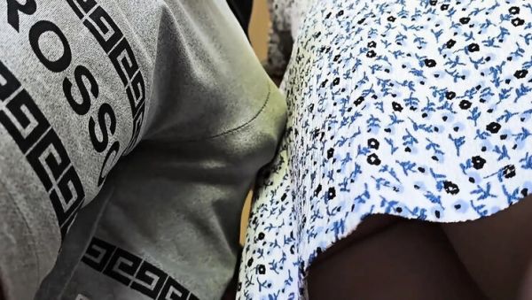 Almost Caught on Subway! Stranger Cums Hard in Panties - Teen Groped & Creampied - veryfreeporn.com - India - Japan on poweredporn.com