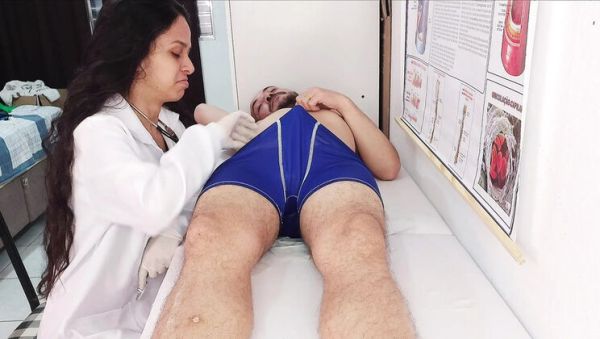 Nurse Jennyferpimenta Gives Handjob To Patient's Big Cock Erection - porntry.com on poweredporn.com