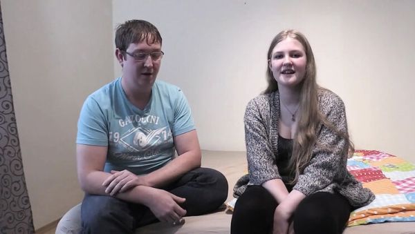 Julia's Wild Threesome Blowjob & Cum on Tits - porntry.com - Germany on poweredporn.com