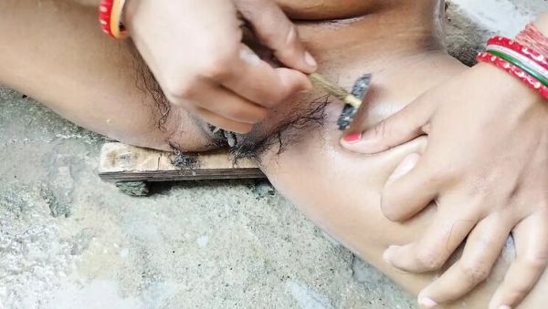 Hairy Indian Stepsister Fingering Her Wet Pussy and Masturbating to Orgasm - veryfreeporn.com - India on poweredporn.com