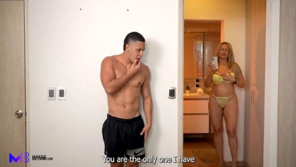Stepmom Monique Fuentes Sucks Big Cock To Keep Secret From Stepdad - Max Betancur - xxxfiles.com - Spain - Colombia on poweredporn.com