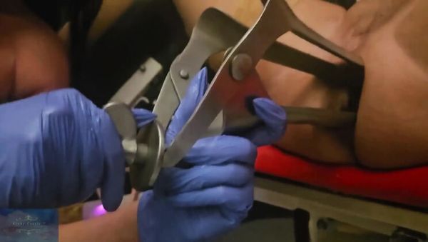 German Mistress Luciana Rough Anal Fisting & Speculum with Slave - veryfreeporn.com - Germany on poweredporn.com