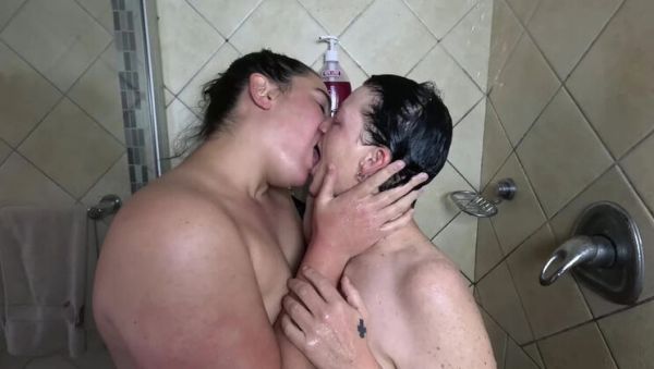 Amateur Lesbian Shower Fun with Mature and Young BBW Soaping Up and Orgasm - porntry.com - South Africa on poweredporn.com