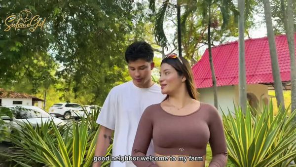 Big Tit Latina MILF Fucks Neighbor's Son Rough in Backyard - porntry.com - Spain - Colombia on poweredporn.com