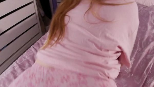 Morning Face Fuck & Cum on Step Sister's Big Booty - Nini Divine - xxxfiles.com - Britain - France on poweredporn.com