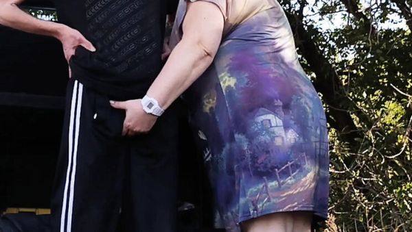 Zona901 Fucks MILF Step Mom Doggy Style in Park - Blowjob and Cumshot Twice in Public - porntry.com on poweredporn.com