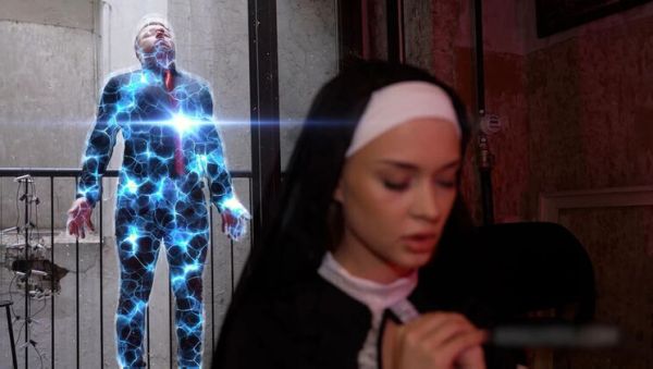 Young Nun Halloween Fuck with Incubus - Rough Anal, Big Tits, Hardcore Sex - xxxfiles.com - Russia on poweredporn.com