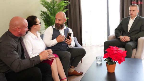 Hot Secretary Gets Double Fucked by Boss and Client in Office Threesome - xxxfiles.com - Britain on poweredporn.com