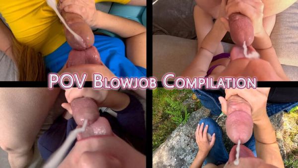 FPOV Cumshot Compilation Part 2 - Aurora Luxe Takes Massive Mouthfuls of Cum - veryfreeporn.com - Usa on poweredporn.com