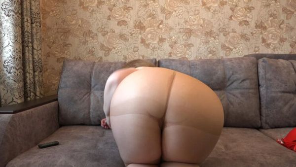 Chubby MILF in Nylon Pantyhose Fuck - Big Ass, Big Tits PAWG Masturbation - xxxfiles.com - Russia on poweredporn.com